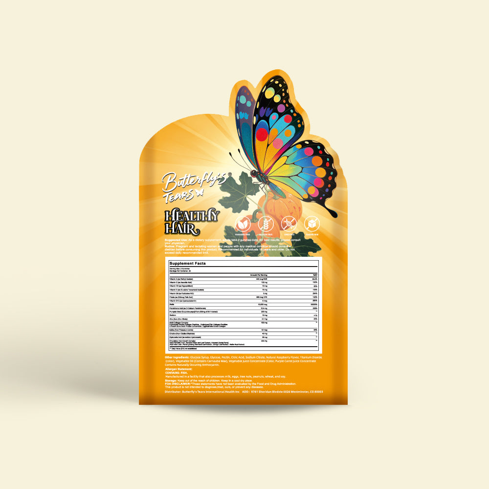 Healthy hair gummies
