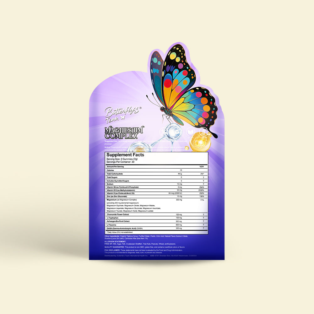 Magnesium complex gummies